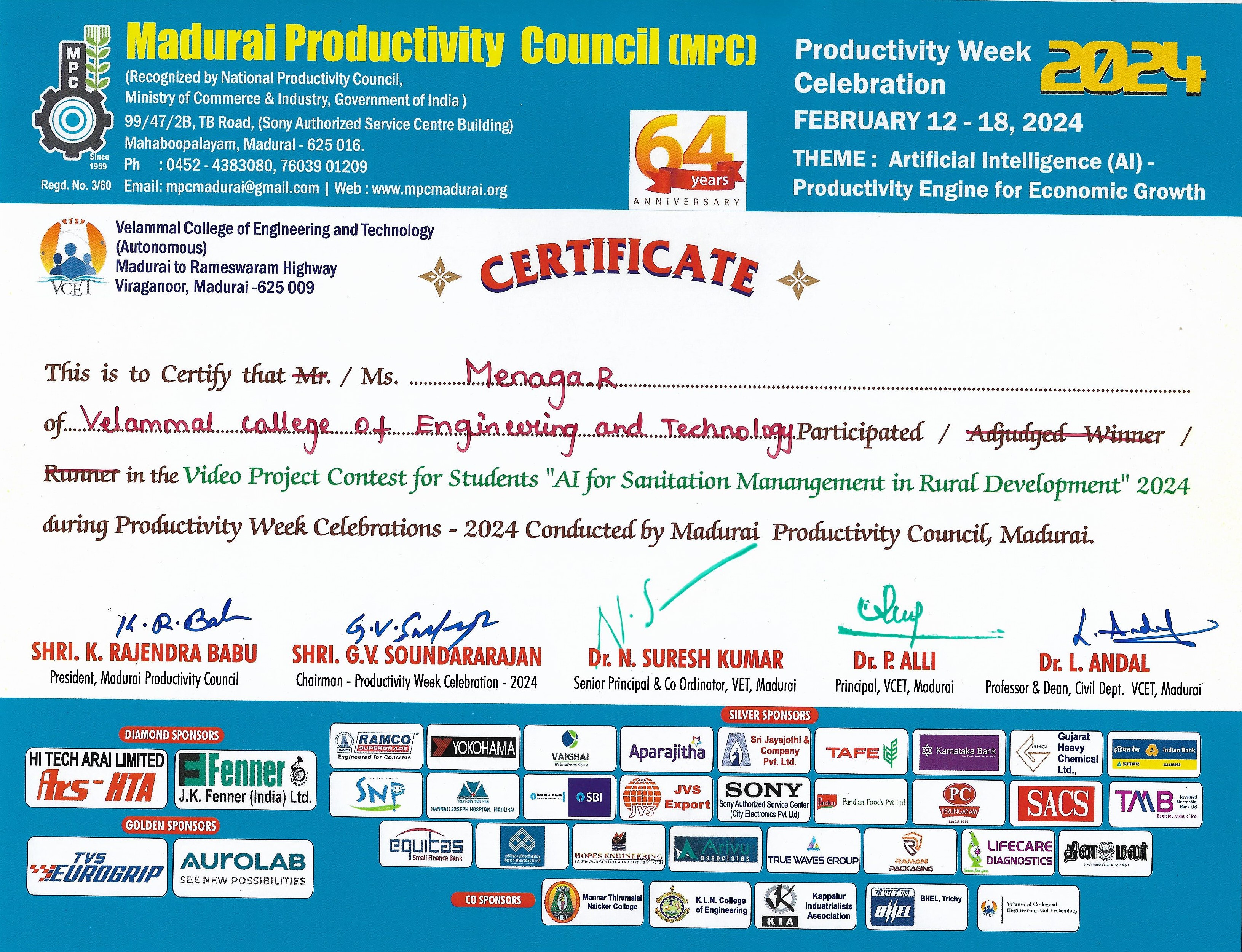 MY IDEA MY INDIA 2024